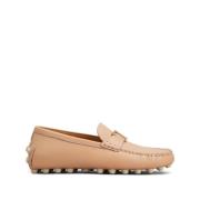 Tod's Beige Loafer Skor Elegant Stil Beige, Dam