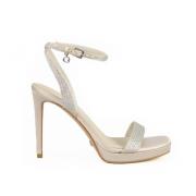 Guess Stilren Sandal med Gummisula Gray, Dam