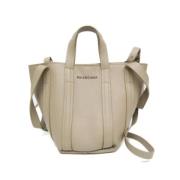 Balenciaga Vintage Pre-owned Laeder balenciaga-vskor Beige, Dam