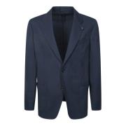 Lardini Blå Blazer Herrkläder Blue, Herr