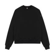 Colmar Elegant vit sweatshirt med tonal logo Black, Herr