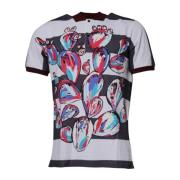 Dolce & Gabbana Multifärgad Polo T-shirt med knappstängning Multicolor...