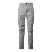 C.P. Company Satin Stretch Cargo Byxor, Ljusgrå Gray, Herr