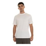 Emporio Armani Logo T-shirt, rundhalsad, kortärmad White, Herr