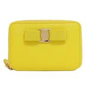 Salvatore Ferragamo Pre-owned Pre-owned Laeder plnbcker Yellow, Dam