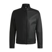 Hugo Boss Svarta Jackor för Män Black, Herr