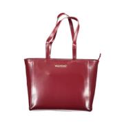 Valentino by Mario Valentino Röd polyeten handväska Red, Dam