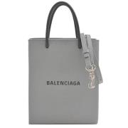 Balenciaga Vintage Pre-owned Laeder balenciaga-vskor Gray, Dam