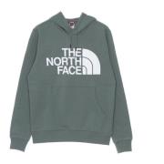 The North Face Grön hoodie med känguruficka Green, Herr