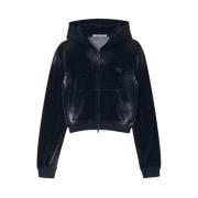 Alexander Wang Stiliga Kappor Kollektion Black, Dam