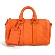 Louis Vuitton Vintage Pre-owned Laeder louis-vuitton-vskor Orange, Dam