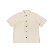 Universal Works Short Sleeve Shirts Beige, Herr