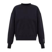 Ami Paris Crewneck Sweatshirt Black, Dam