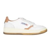 Autry Mesh Sneakers med Läderdetaljer White, Dam