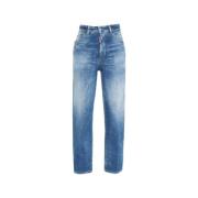 Dsquared2 Blå Used Look Jeans 'Boston' Blue, Dam