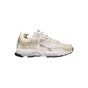 Mercer Amsterdam Metallic Re-Run Sneakers White, Dam