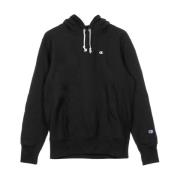 Champion Svart Logohoodie för Män Black, Herr