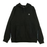 HUF Svart Fleece Hoodie för Män Black, Herr