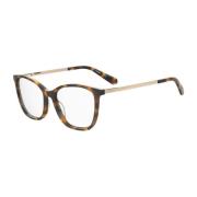 Love Moschino Bruna Acetatramglasögon Brown, Dam