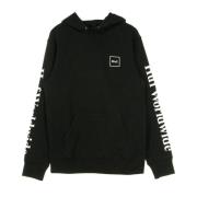 HUF Svart Herr Hoodie Black, Herr