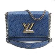 Louis Vuitton Vintage Pre-owned Denim louis-vuitton-vskor Blue, Dam