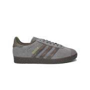 Adidas Gazelle Charcoal/Brown Sneakers Gray, Herr