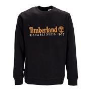 Timberland Vintage Crewneck Sweatshirt Svart Black, Herr