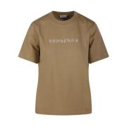 Burberry Teddy T-shirt Beige, Dam