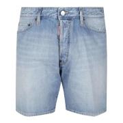 Dsquared2 Nautisk Stil Shorts Blue, Herr