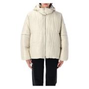 Moncler Vit Dunjacka Haissa Aw24 White, Dam