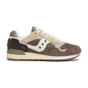 Saucony Mesh Sneakers med mockadetaljer Multicolor, Herr