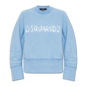 Dsquared2 Logo sweatshirt Blue, Dam