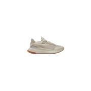 Hugo Boss Beige High Top Tyg Sneakers Beige, Herr