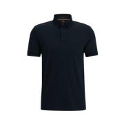 Hugo Boss Klassisk Polo Slim Fit Svart Black, Herr