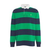 Polo Ralph Lauren Blå Långärmad Polo Classic Fit Multicolor, Herr