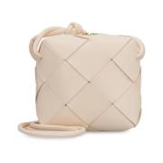 Bottega Veneta Mini Cassette Kameraväska Macaroon Pink, Dam