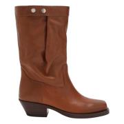 Isabel Marant Mellan Häl Boot Ademe Brown, Dam