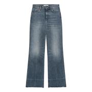 Chloé Regular Fit Denim Jeans Blue, Dam