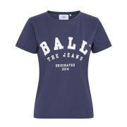 Ball Sporty Seaborne Tee Top Blue, Dam