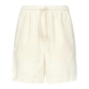 Eleventy Vita Bermuda Shorts för Män White, Herr