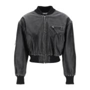 Acne Studios Bomber Jackets Black, Dam