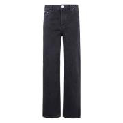 By Malene Birger Stiliga Denim Jeans Black, Dam