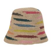 Ibeliv Raffia Bucket HAT Multicolor, Dam