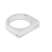 Tom Wood Minimalistisk Silverring Gray, Dam