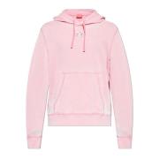 Diesel Sweatshirt Ginn-Hood-Pak Pink, Herr