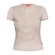 Diesel Top T-Nekka Gray, Dam