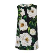 Dolce & Gabbana Topp med blommotiv Multicolor, Dam