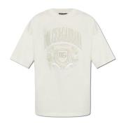 Dolce & Gabbana T-shirt med logotyp Beige, Herr