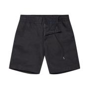 Orlebar Brown Linne Night Iris Shorts Blue, Herr