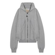 The Attico Hoodie Drop2 Gray, Dam